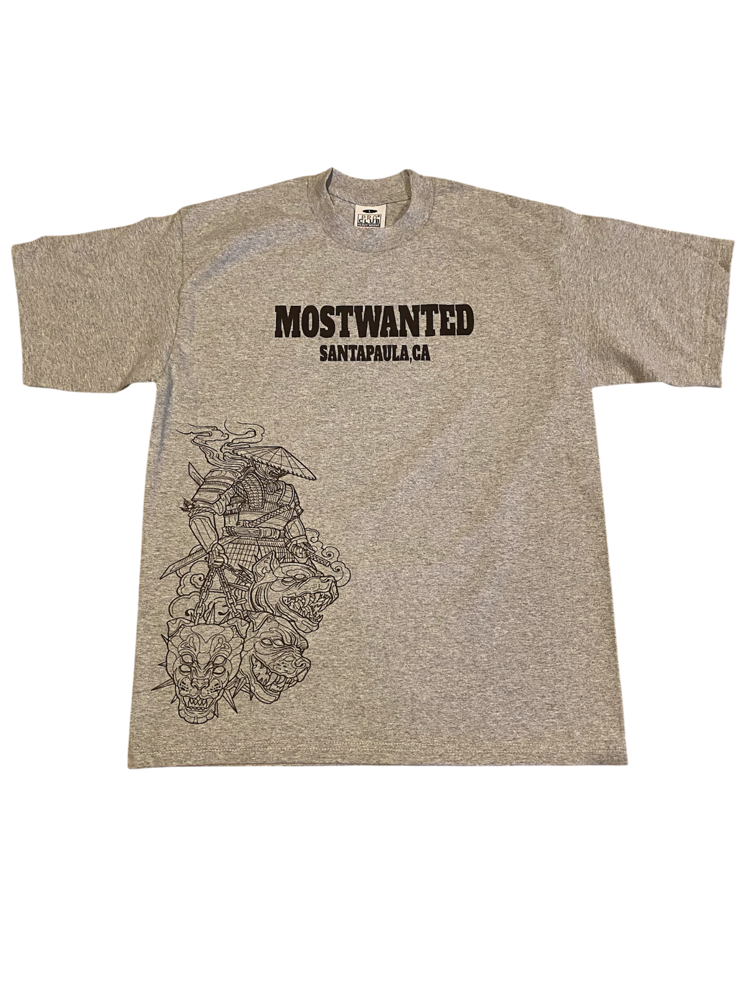 MOST WANTED SP GRY SHIRT